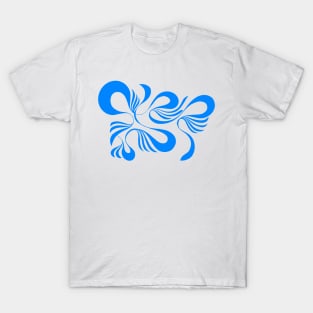 Blue squiggles T-Shirt